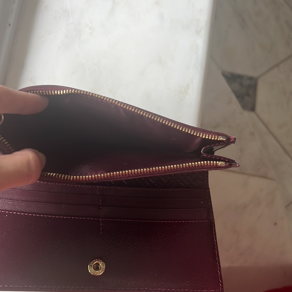 Burberry wallet ( burgundy color) - Picture 5 of 8